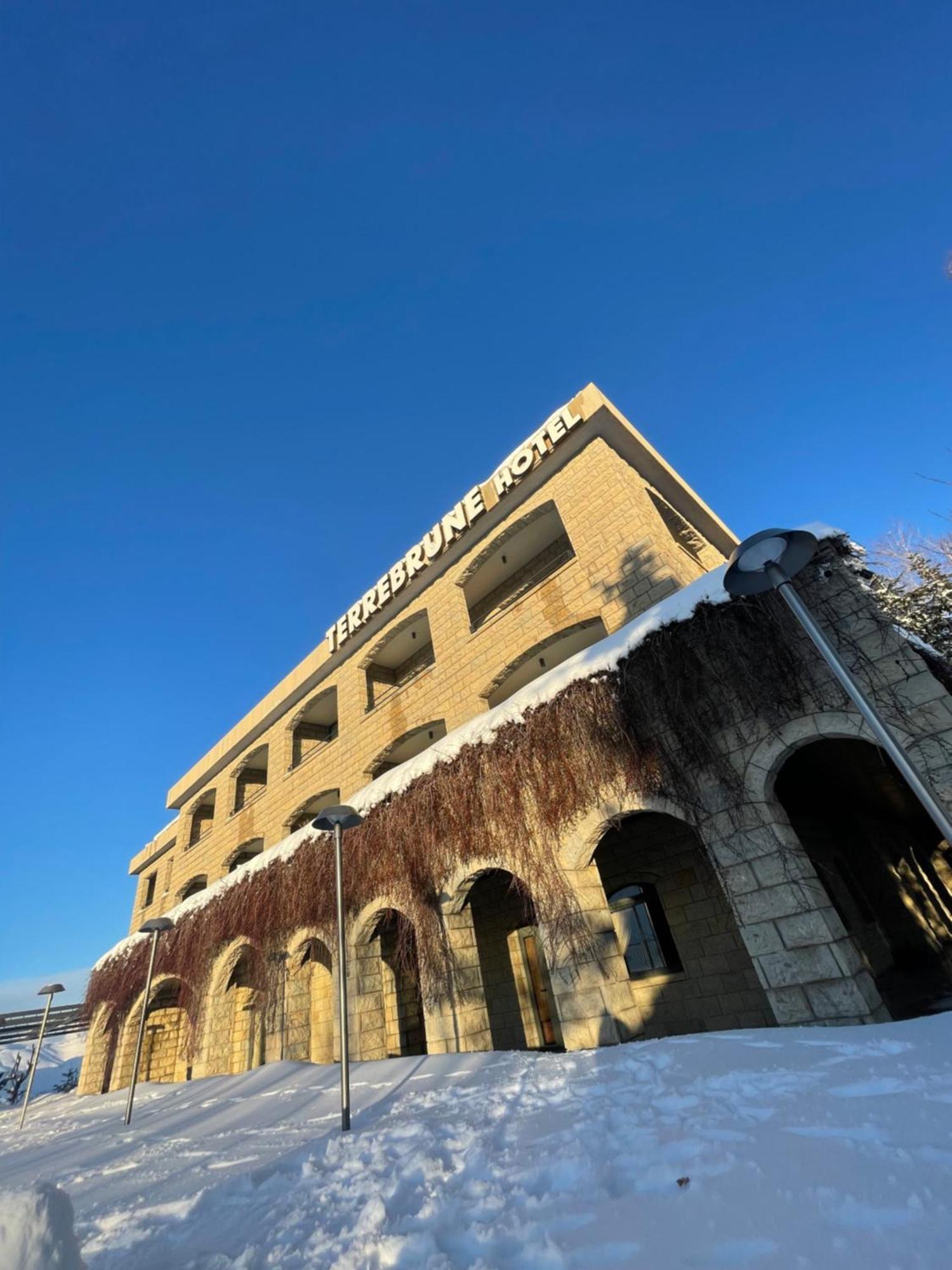 Terre Brune Hotel Mzaar Kfardebian Eksteriør billede