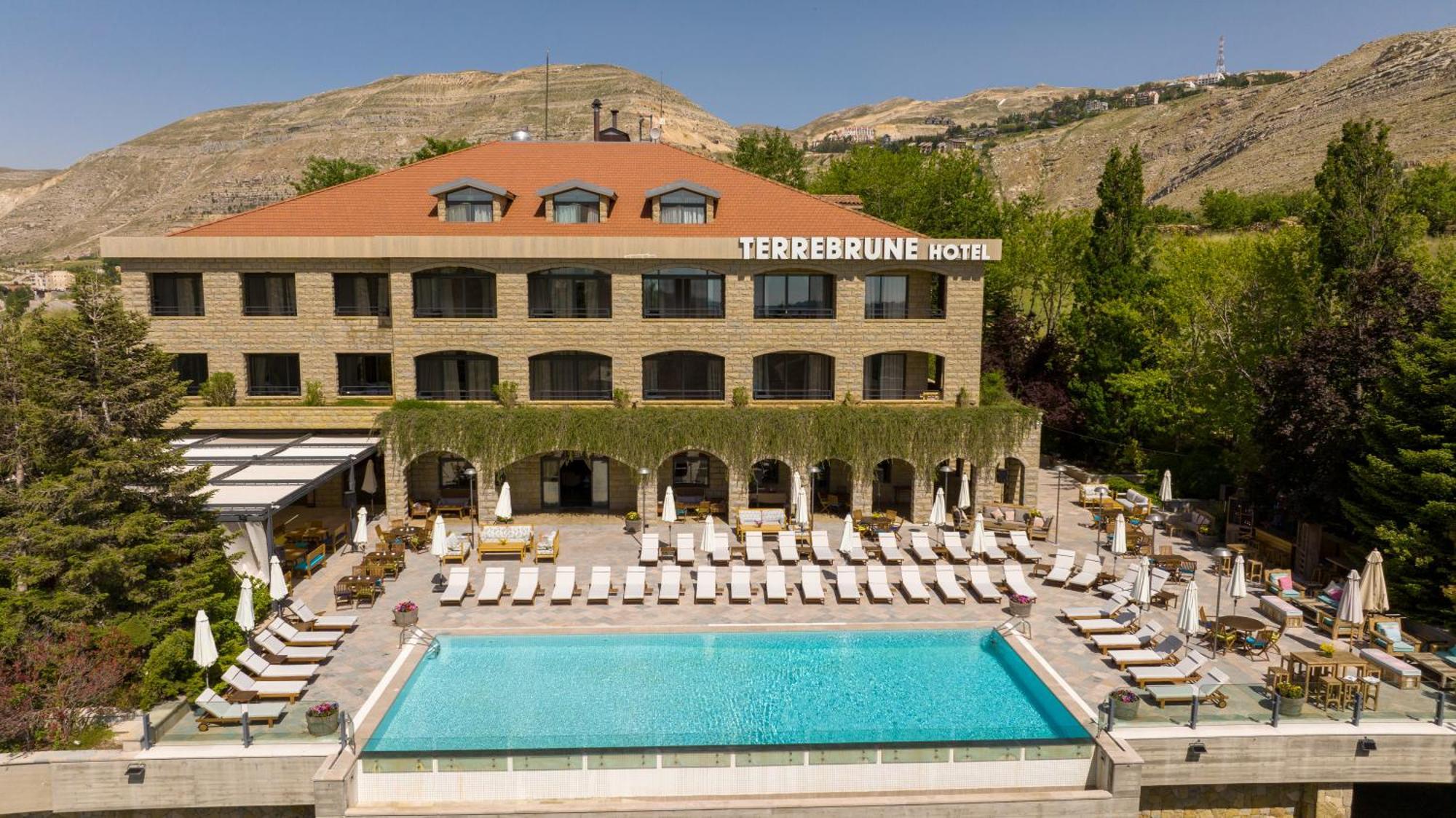 Terre Brune Hotel Mzaar Kfardebian Eksteriør billede