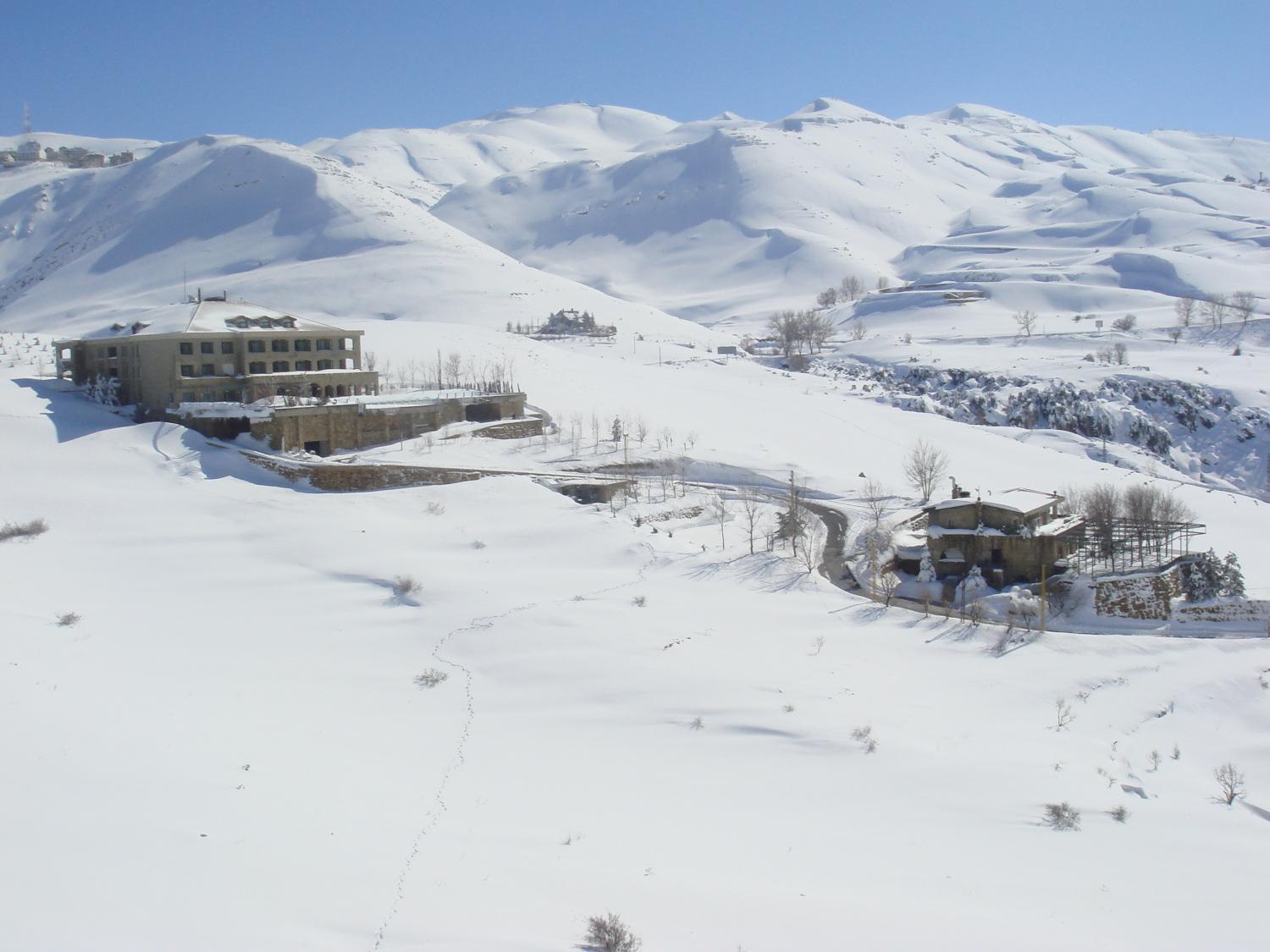 Terre Brune Hotel Mzaar Kfardebian Eksteriør billede