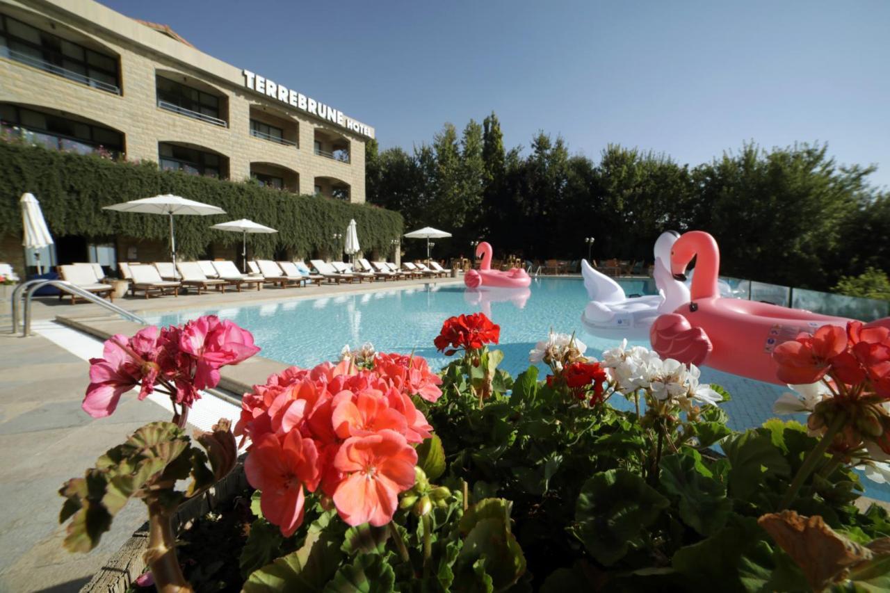 Terre Brune Hotel Mzaar Kfardebian Eksteriør billede